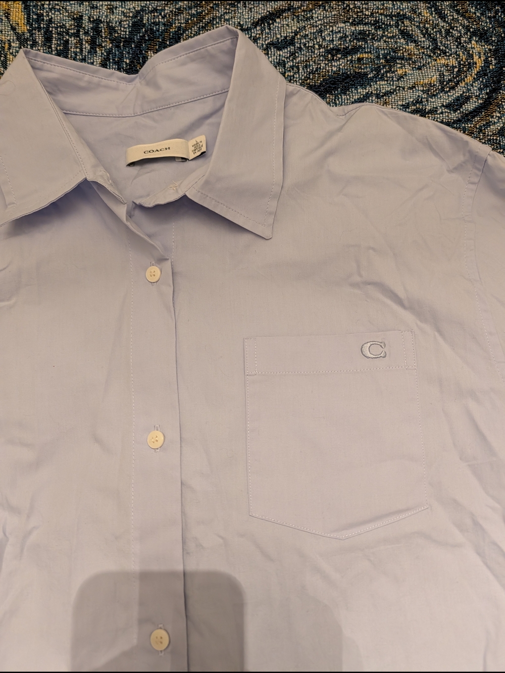 Coach Button-Up Shirt